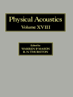 Physical Acoustics V18: Principles and Methods