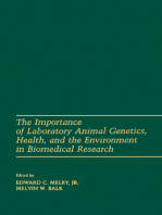 The Importance of laboratory animal genetics Health, and the Environment in Biomedical Research