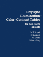 Daylight Illumination–Color–Contrast Tables for Full-form Objects
