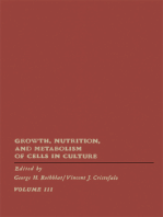Growth, Nutrition, and Metabolism of Cells In Culture V3