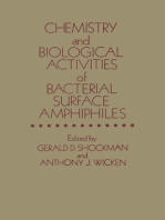 Chemistry and Biological Activities of Bacterial Surface Amphiphiles