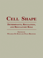 Cell Shape: Determinants, Regulation, And Regulatory Role