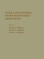Fuels and Energy From Renewable Resources