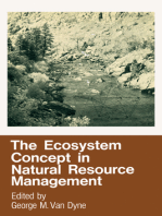 The Ecosystem Concept in Natural Resource Management