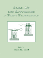 Scale-Up and Automation in Plant Propagation: Cell Culture and somatic cell Genetics of Plants