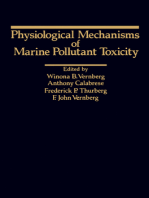 Physiological Mechanisms Of Marine Pollutant Toxicity