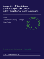 Interaction of Translational and Transcriptional Controls in the Regulation of Gene Expression