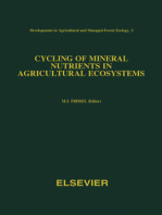 Cycling of Mineral Nutrients in Agricultural Ecosystems