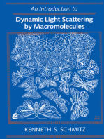 Introduction to Dynamic Light Scattering by Macromolecules