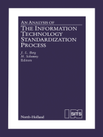 An Analysis of the Information Technology Standardization Process