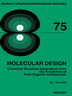 Molecular Design: Chemical Structure Generation from the Properties of Pure Organic Compounds