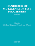 Handbook of Mutagenicity Test Procedures