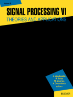 Signal Processing VI: Theories and Applications
