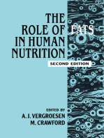 Role of Fats in Human Nutrition