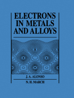 Electrons In Metals And Alloys
