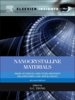 Nanocrystalline Materials: Their Synthesis-Structure-Property Relationships and Applications
