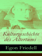 Kulturgeschichte des Altertums: Kulturgeschichte Ägyptens und des alten Orients + Kulturgeschichte Griechenlands