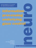 Information Processing Underlying Gaze Control