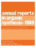 Annual Reports in Organic Synthesis — 1989