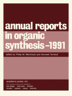 Annual Reports in Organic Synthesis — 1991
