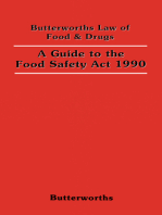 A Guide to the Food Safety Act 1990