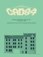 CAD84: 6th International Conference and Exhibition on Computers in Design Engineering
