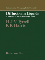 Diffusion in Liquids: A Theoretical and Experimental Study