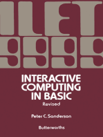 Interactive Computing in BASIC: An Introduction to Interactive Computing and a Practical Course in the BASIC Language