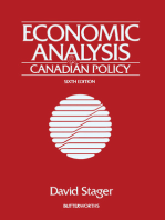 Economic Analysis & Canadian Policy