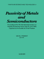 Passivity of Metals and Semiconductors: Proceedings of the Fifth International Symposium on Passivity, Bombannes, France, May 30-June 3, 1983, Organized by the Société de Chimie Physique