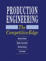 Production Engineering: The Competitive Edge