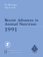 Recent Advances in Animal Nutrition 1991