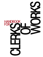 Handbook for Clerks of Works: Greater London Council Department of Architecture and Civic Design