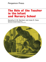 The Rôle of the Teacher in the Infant and Nursery School