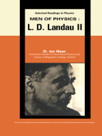 Men of Physics: L.D. Landau: Thermodynamics, Plasma Physics and Quantum Mechanics