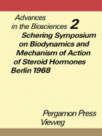 Schering Symposium on Biodynamics and Mechanism of Action of Steroid Hormones, Berlin, March 14 to 16, 1968: Advances in the Biosciences