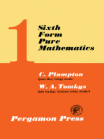 Sixth Form Pure Mathematics: Volume 1
