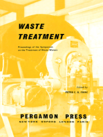 Waste Treatment: Proceedings of the Second Symposium on the Treatment of Waste Waters