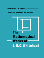 Complexes and Manifolds: The Mathematical Works of J. H. C. Whitehead