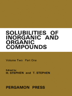 Ternary Systems: Solubilities of Inorganic and Organic Compounds