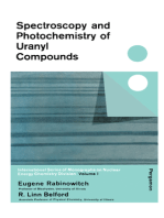 Spectroscopy and Photochemistry of Uranyl Compounds: International Series of Monographs on Nuclear Energy