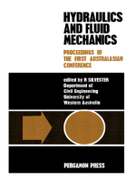 Hydraulics and Fluid Mechanics: Proceedings of the First Australasian Conference Held at the University of Western Australia, 6th to 13th December 1962