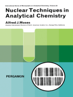 Nuclear Techniques in Analytical Chemistry: International Series of Monographs on Analytical Chemistry