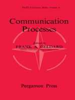 Communication Processes: Proceedings of a Symposium Held in Washington, 1963