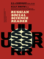 Russian Social Science Reader: The Commonwealth and International Library of Science Technology Engineering and Liberal Studies