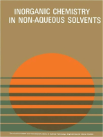 Non-Aqueous Solvents in Inorganic Chemistry: The Commonwealth and International Library: Chemistry Division