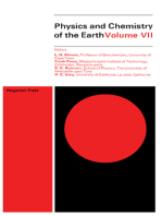 Physics and Chemistry of the Earth: Progress Series, Volume 7