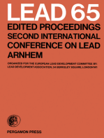 Lead 65: Edited Proceedings, Second International Conference on Lead, Arnhem