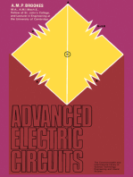 Advanced Electric Circuits: The Commonwealth and International Library: Applied Electricity and Electronics Division