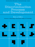 The Discrimination Process and Development: International Series of Monographs in Experimental Psychology